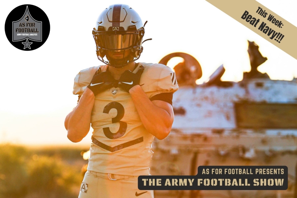 It's the most wonderful time of the year and the biggest game of the year!

This week, the crew talks Army-Navy. We break down the Mids' season, tell you what to expect when Army and Navy meet in Boston, and go deep on what to watch for in this most crucial collegiate rivalry. We then run through our plans for the game and do the season's *last* Fact or Fiction.

Get hyped, friends. Let's beat the HELL out of Navy!

Go Army! BEAT Navy!!!