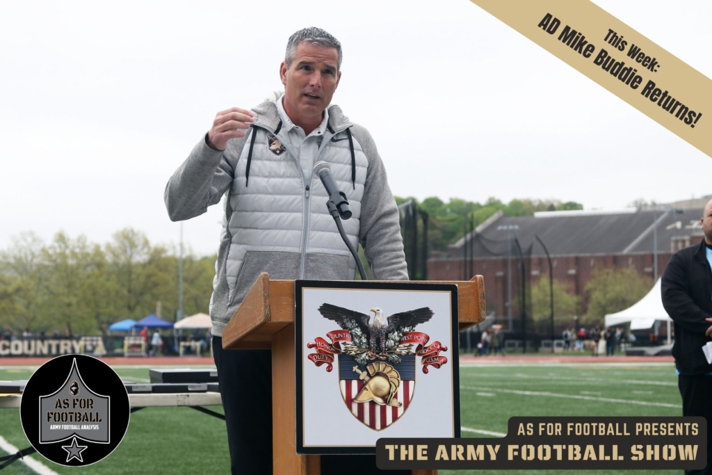 Army Athletic Director Mike Buddie returns to the show to talk all things Army Sports! He goes deep with us on what makes Army Baseball and Lacrosse so great, what's their secret sauce on recruiting, and how even after all of these teams' successes, they're still hungry for more. Then we get into the Michie Stadium rennovation, talk joining the American Athletic Conference for football, and celebrate the team's success winning the Commander-in-Chief's Trophy. 

Friends, we've got a great show this week!

Do. Not. Miss. This. One.

Go Army! Beat Navy!!!