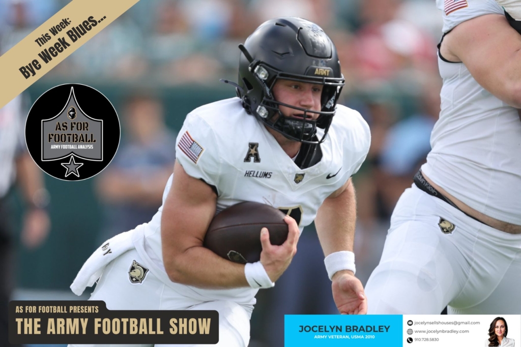 Jordan, Rob, and Dan go discuss the Black Knights' game down at Tulane, going deep on what worked, what didn't, and what the team can do to get more explosive on offense. They then hand out their awards for Players of the Week.

In the show's second half, the team previews this week's contests in the American Conference. They finish up with a bunch of questions out of the Mailbag.

Go Army! Beat Air Force!!!